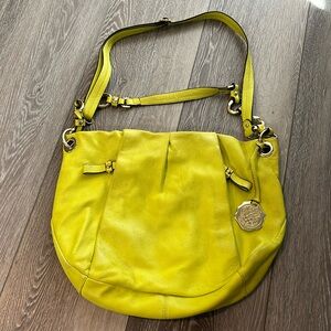 Vince Camuto Sonata Limeade leather bag